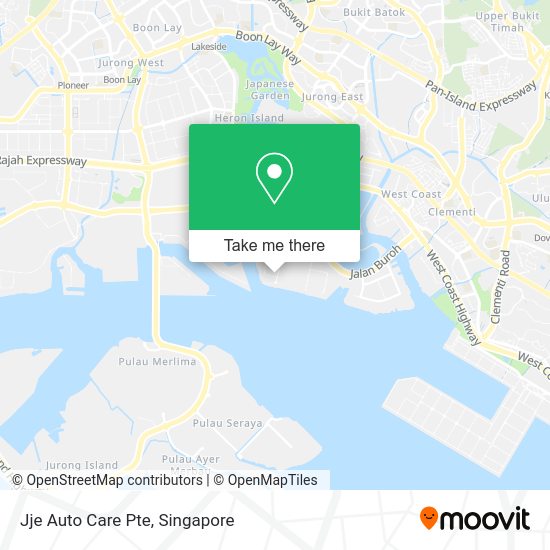 Jje Auto Care Pte map
