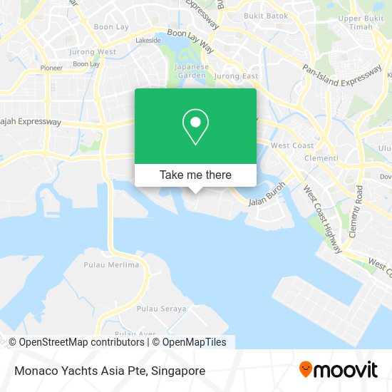 Monaco Yachts Asia Pte map