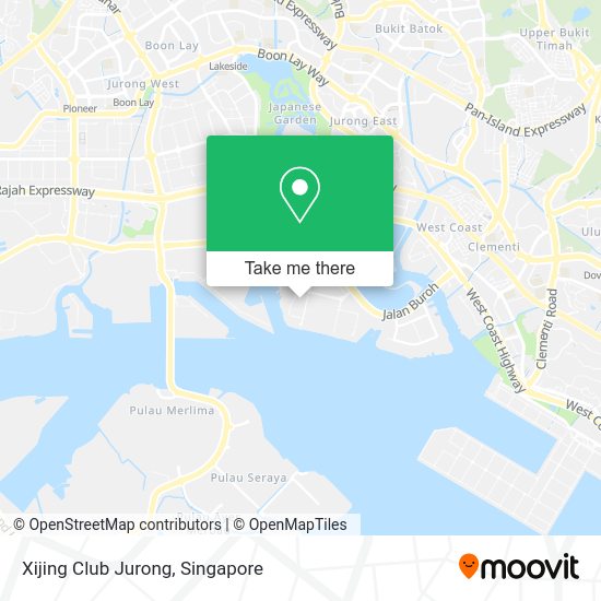 Xijing Club Jurong map