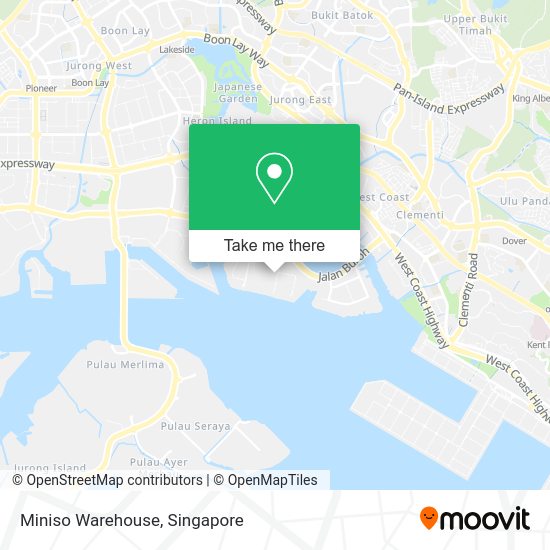 Miniso Warehouse map