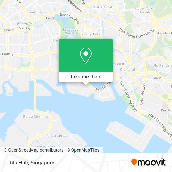 Ubts Hub map