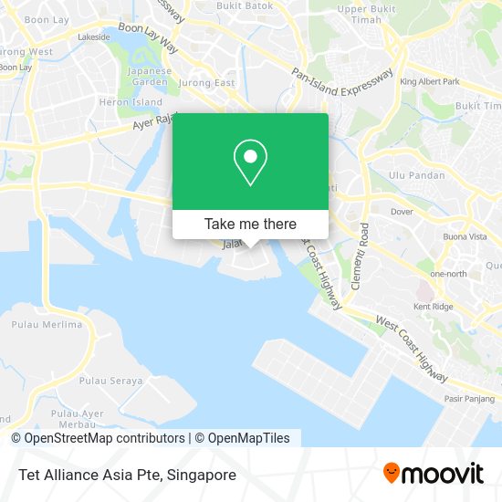 Tet Alliance Asia Pte map