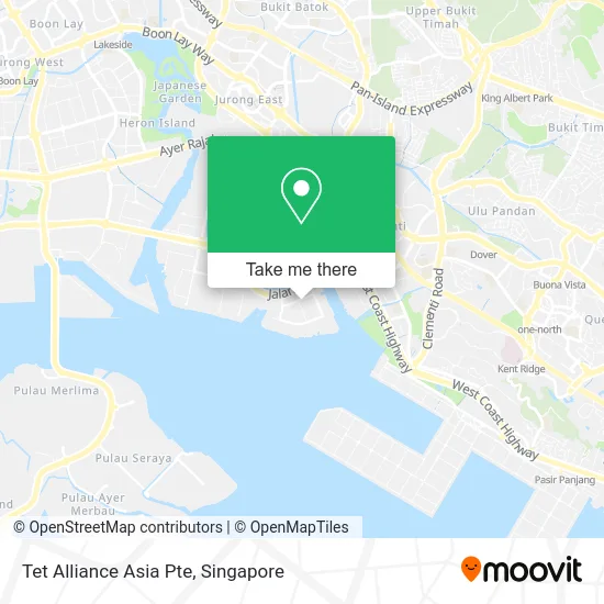 Tet Alliance Asia Pte map