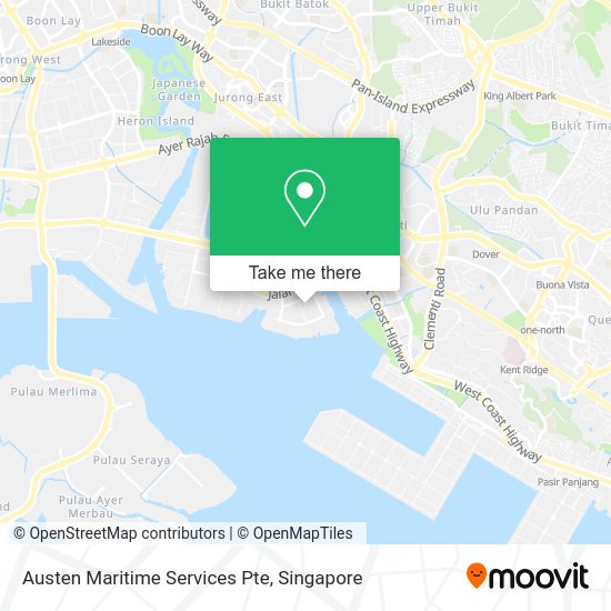 Austen Maritime Services Pte map