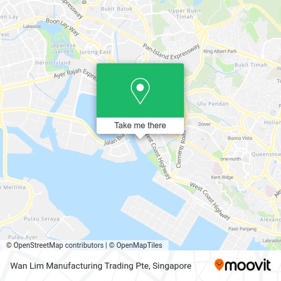 Wan Lim Manufacturing Trading Pte map