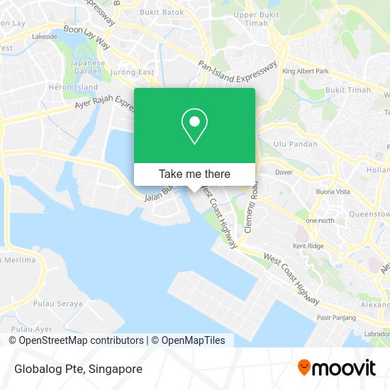 Globalog Pte map