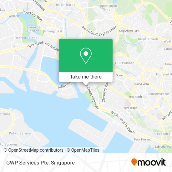 GWP Services Pte map