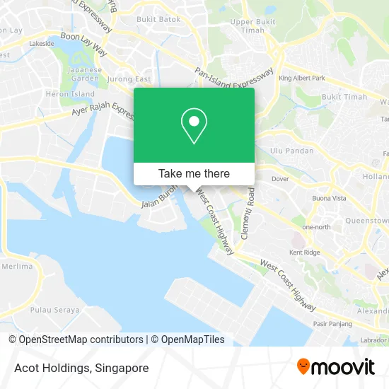 Acot Holdings map