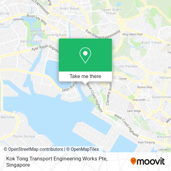 Kok Tong Transport Engineering Works Pte map