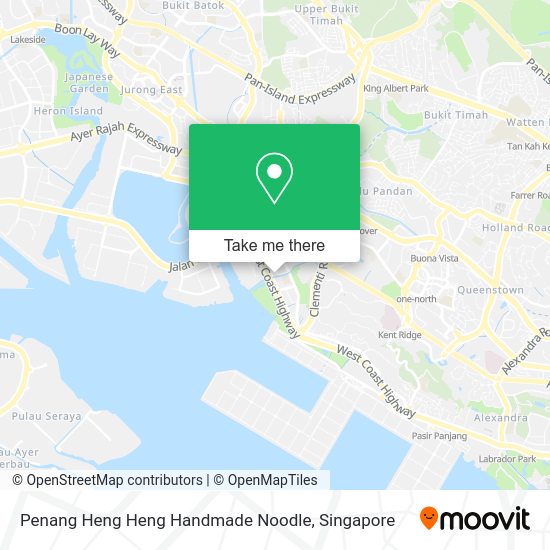 Penang Heng Heng Handmade Noodle map