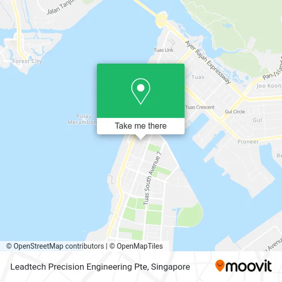 Leadtech Precision Engineering Pte map