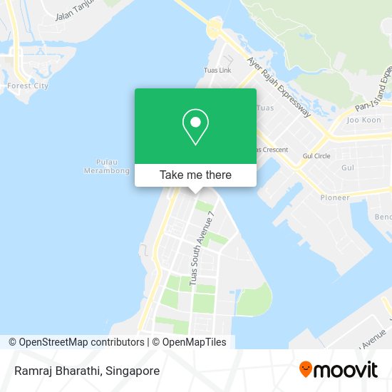 Ramraj Bharathi map