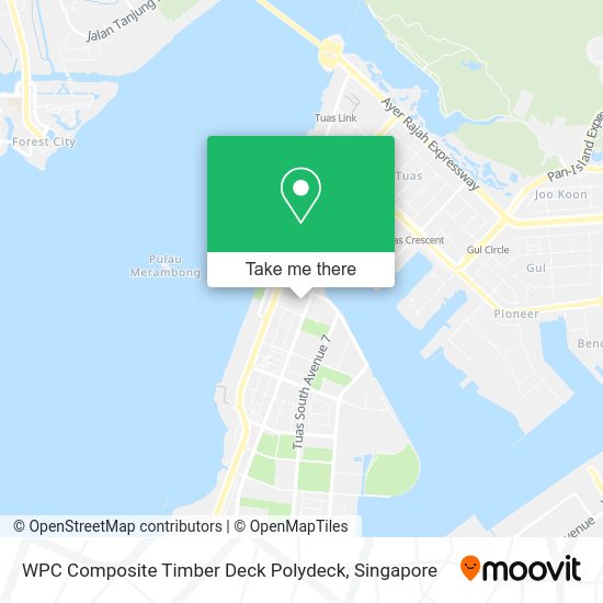 WPC Composite Timber Deck Polydeck map