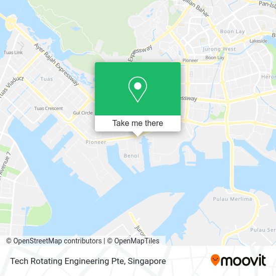 Tech Rotating Engineering Pte map