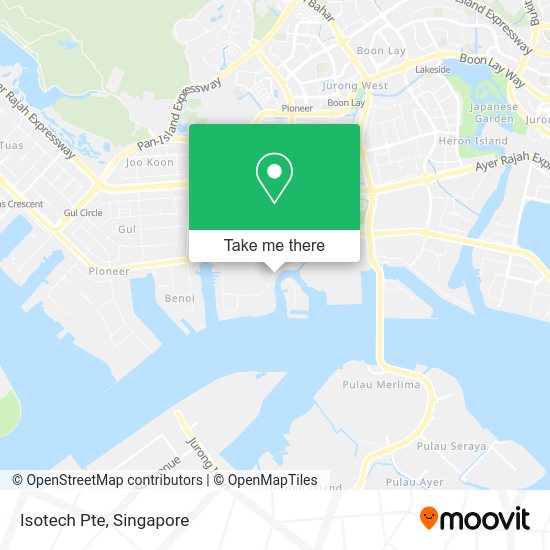 Isotech Pte map