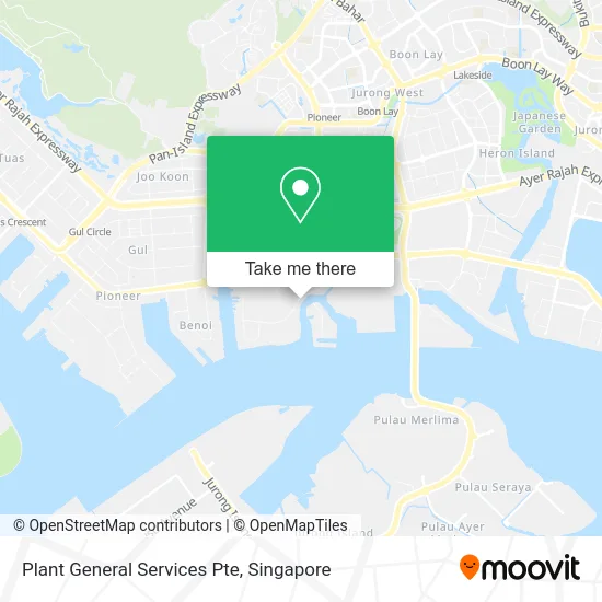 Plant General Services Pte map