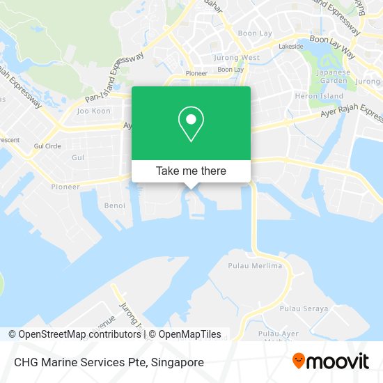 CHG Marine Services Pte map
