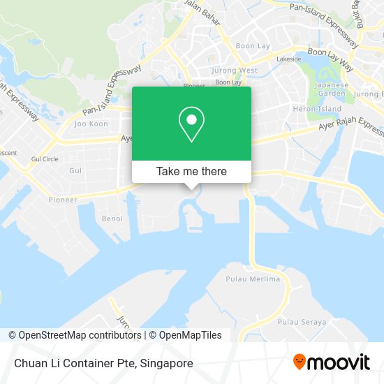 Chuan Li Container Pte map