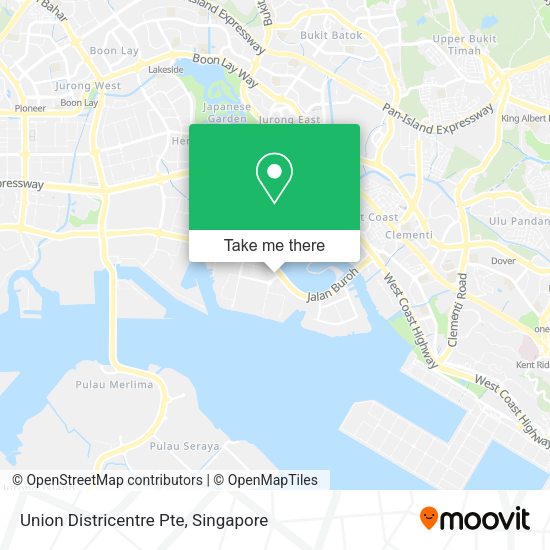 Union Districentre Pte map