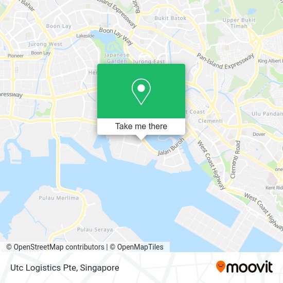 Utc Logistics Pte map