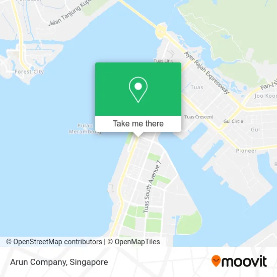 Arun Company map