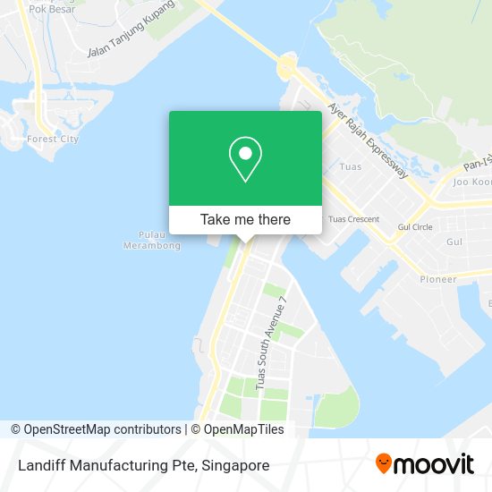 Landiff Manufacturing Pte map
