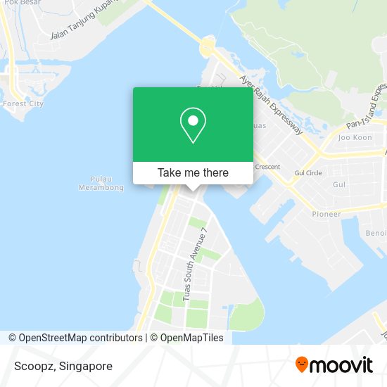 Scoopz map