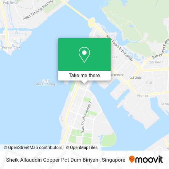 Sheik Allauddin Copper Pot Dum Biriyani map