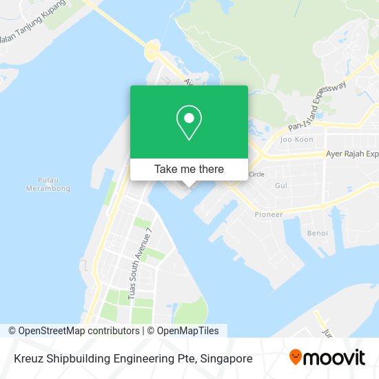 Kreuz Shipbuilding Engineering Pte map