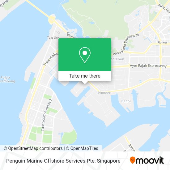 Penguin Marine Offshore Services Pte map