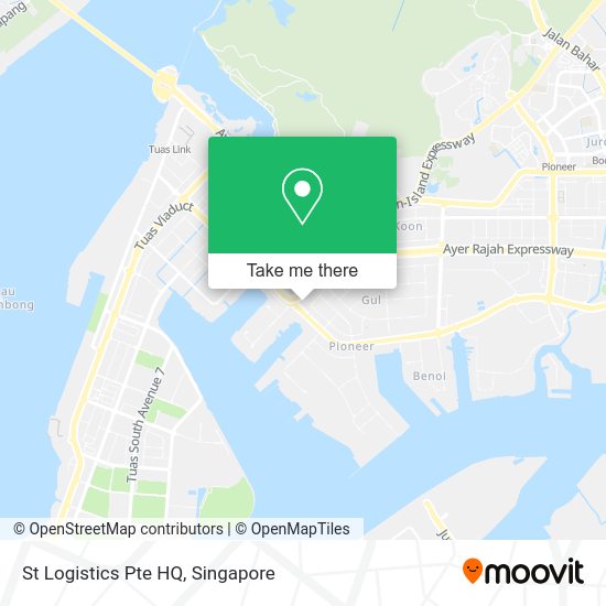 St Logistics Pte HQ map
