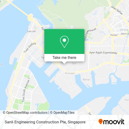 Sanli Engineering Construction Pte map