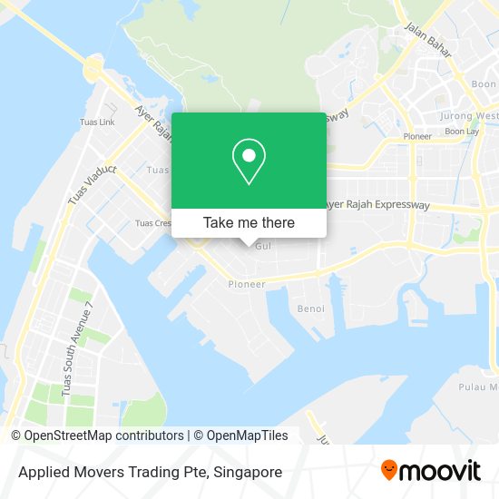 Applied Movers Trading Pte map