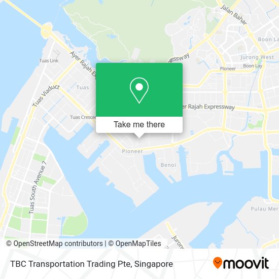 TBC Transportation Trading Pte map