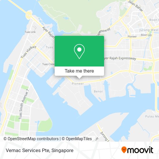 Vemac Services Pte map