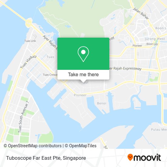 Tuboscope Far East Pte map