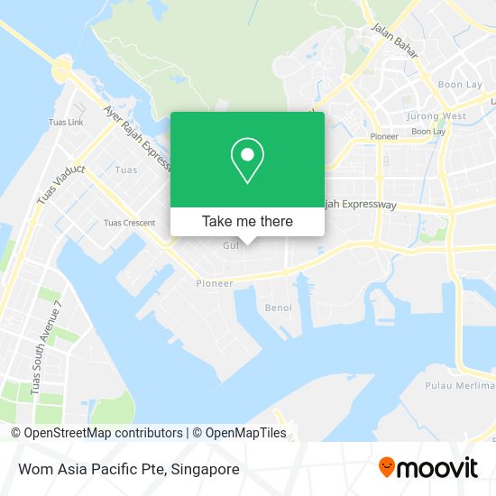 Wom Asia Pacific Pte map