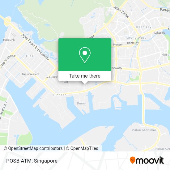 POSB ATM map
