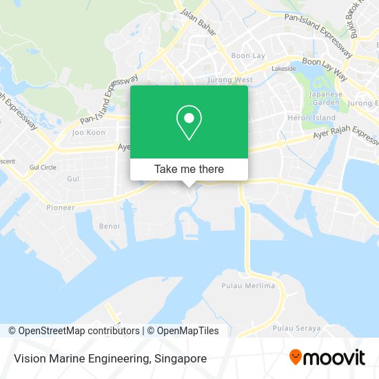Vision Marine Engineering map