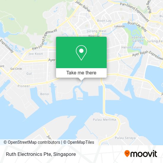 Ruth Electronics Pte map