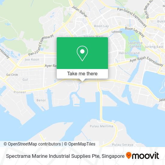 Spectrama Marine Industrial Supplies Pte map