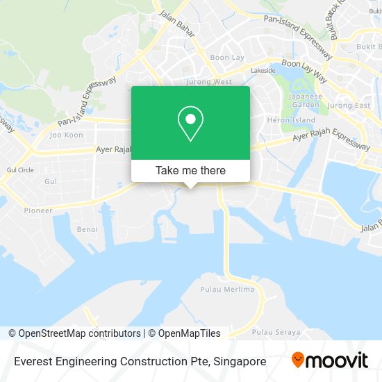 Everest Engineering Construction Pte map
