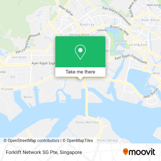 Forklift Network SG Pte map