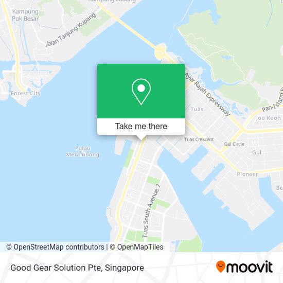 Good Gear Solution Pte map