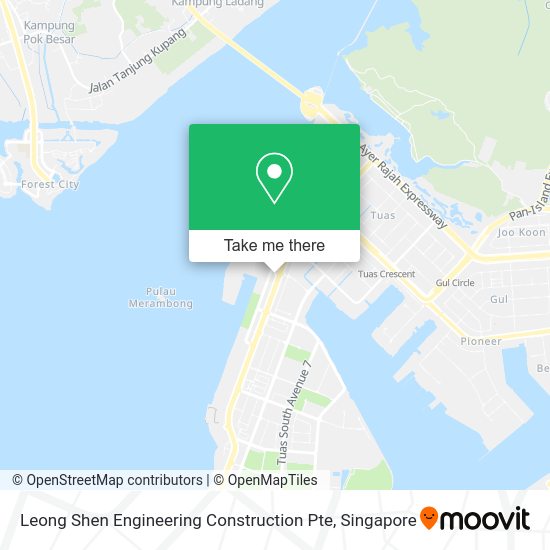 Leong Shen Engineering Construction Pte map