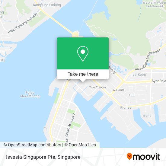 Isvasia Singapore Pte map