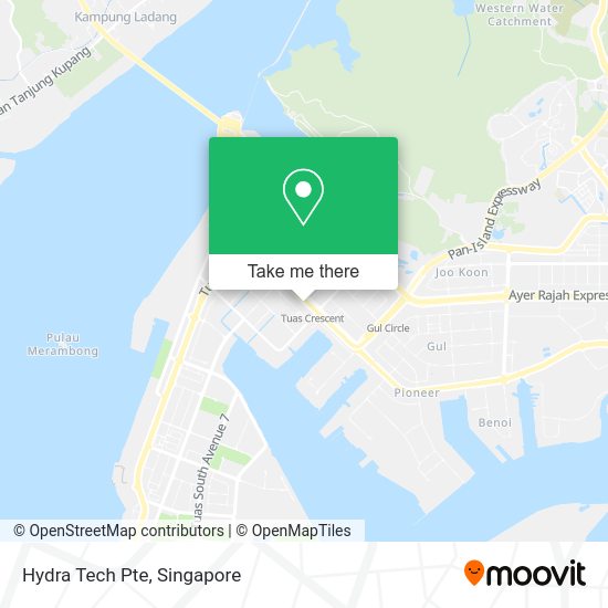 Hydra Tech Pte map