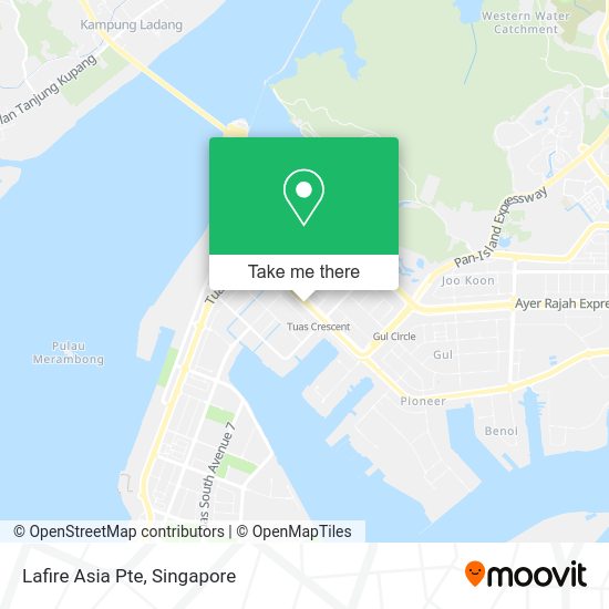 Lafire Asia Pte map