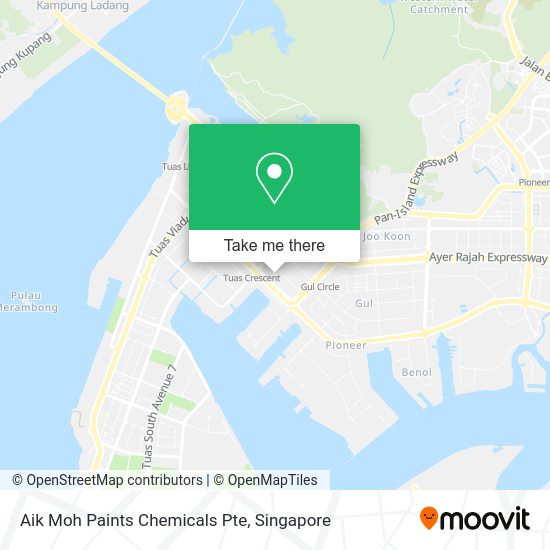 Aik Moh Paints Chemicals Pte map