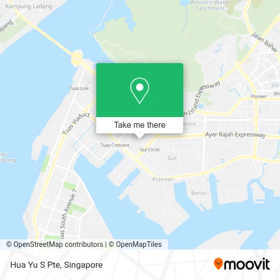 Hua Yu S Pte map